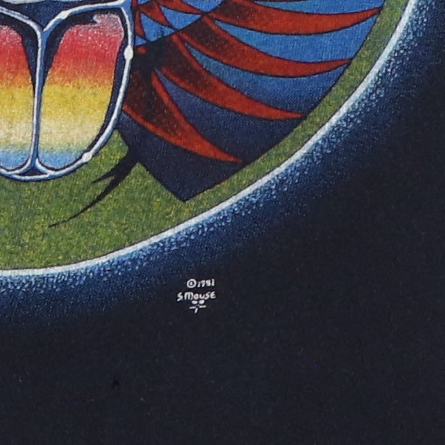 1981 Journey Captured Tour Shirt Style001