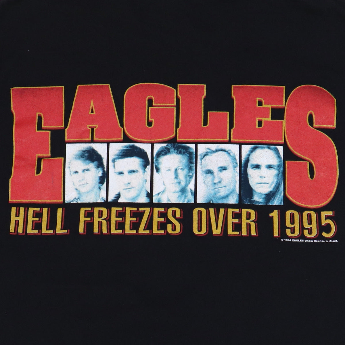 1995 Eagles Hell Freezes Over World Tour Shirt Style003