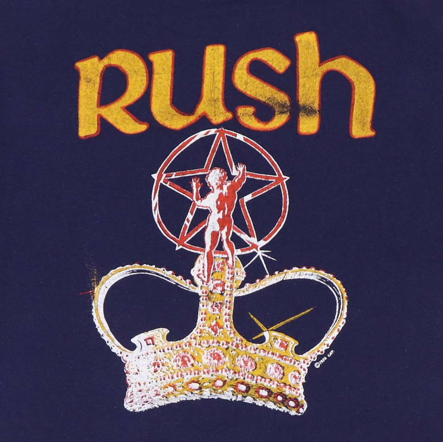 1977 Rush Farewell To Kings Tour Shirt
