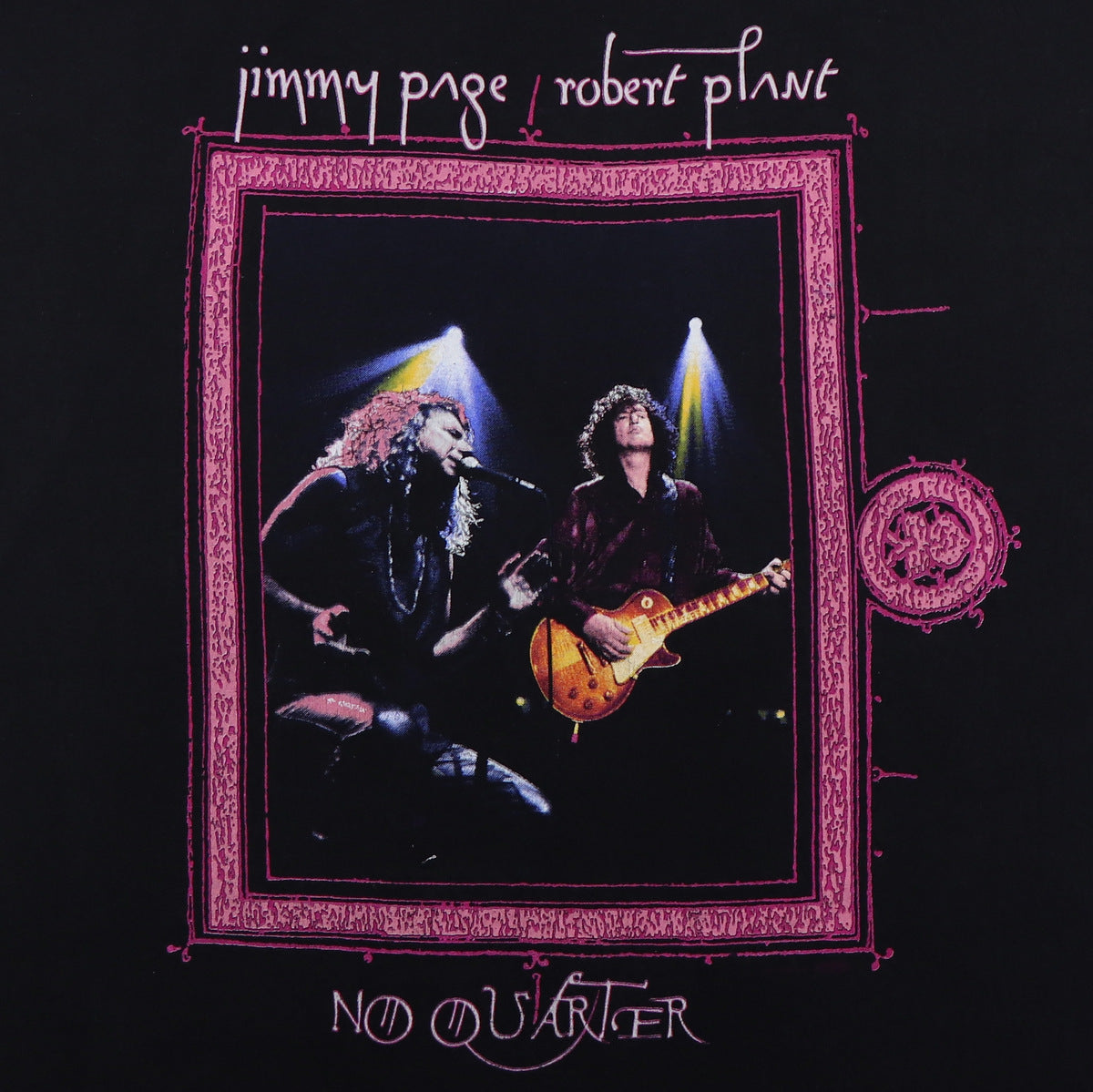 1995 Jimmy Page Robert Plant No Quarter World Tour Shirt Style002
