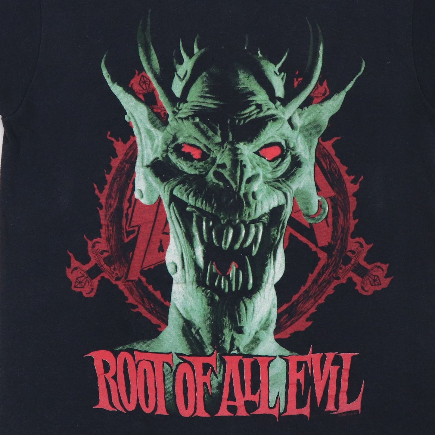 1988 Slayer World Sacrifice Tour Shirt Style001