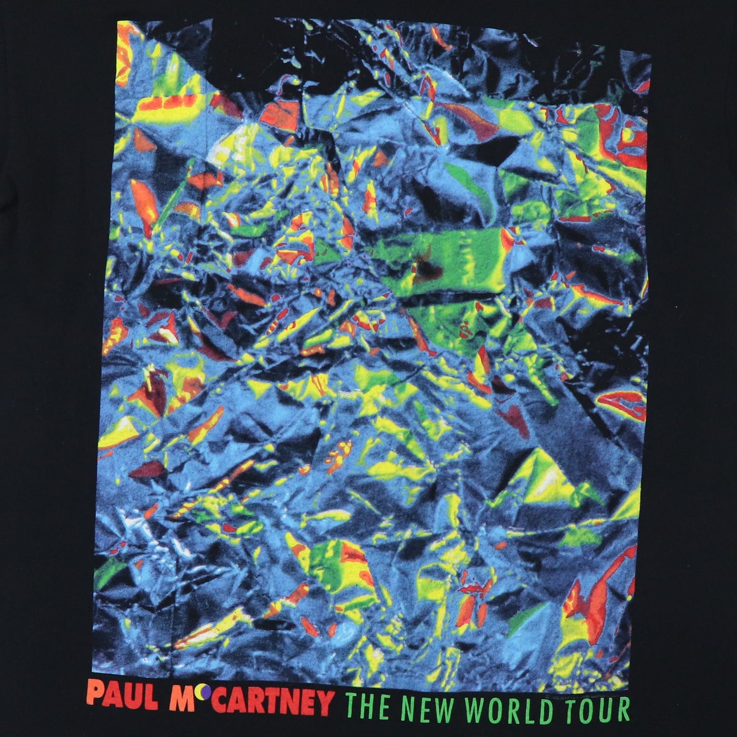 1993 Paul McCartney New World Tour Shirt Style006