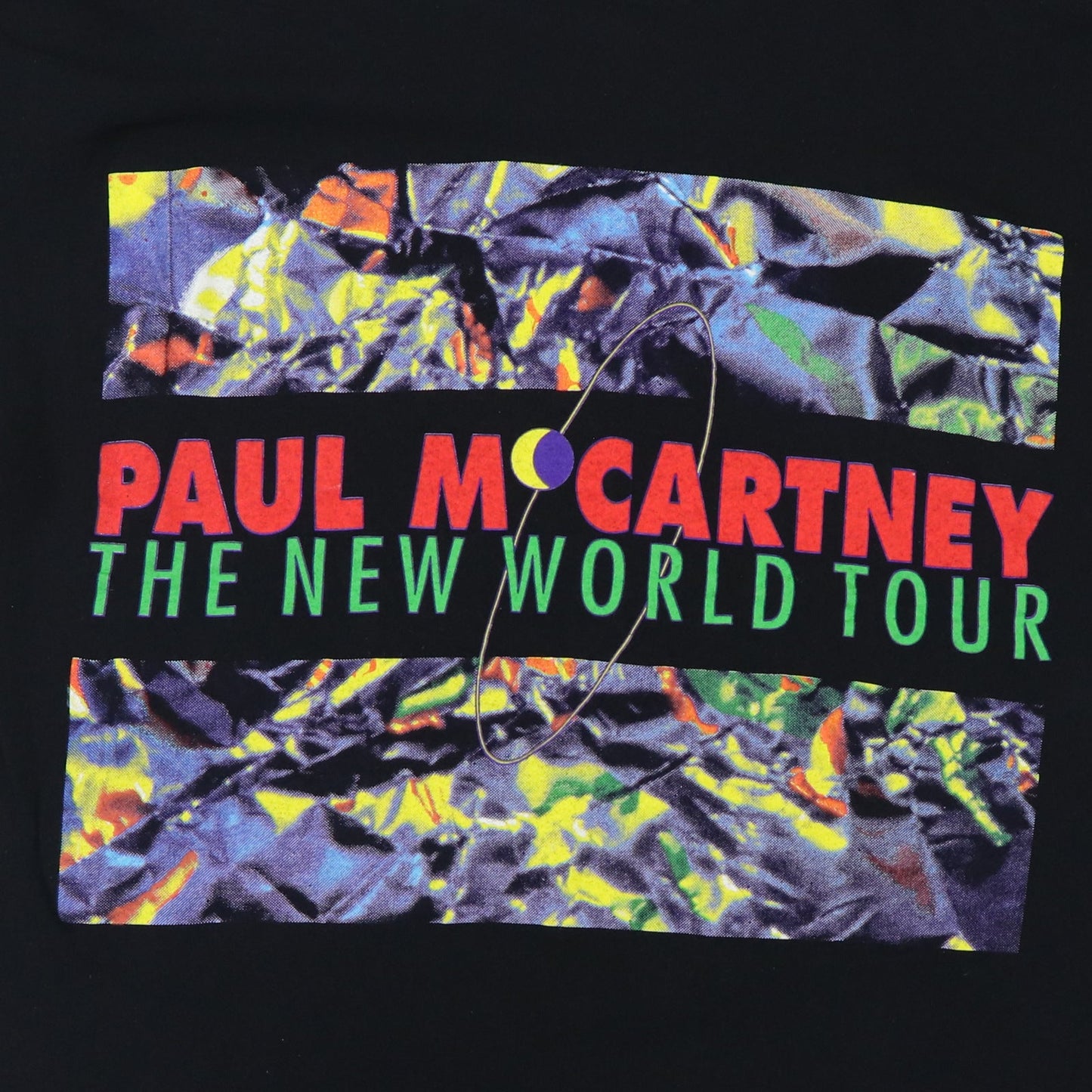 1993 Paul McCartney New World Tour Shirt Style006