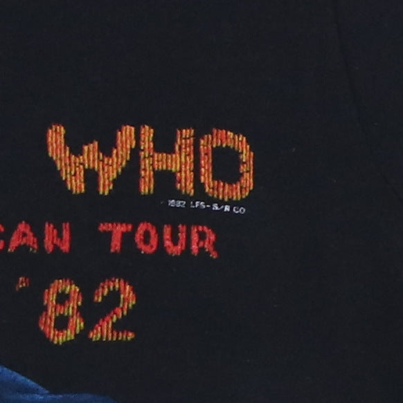 1982 The Who It's Hard Tour Shirt Style001