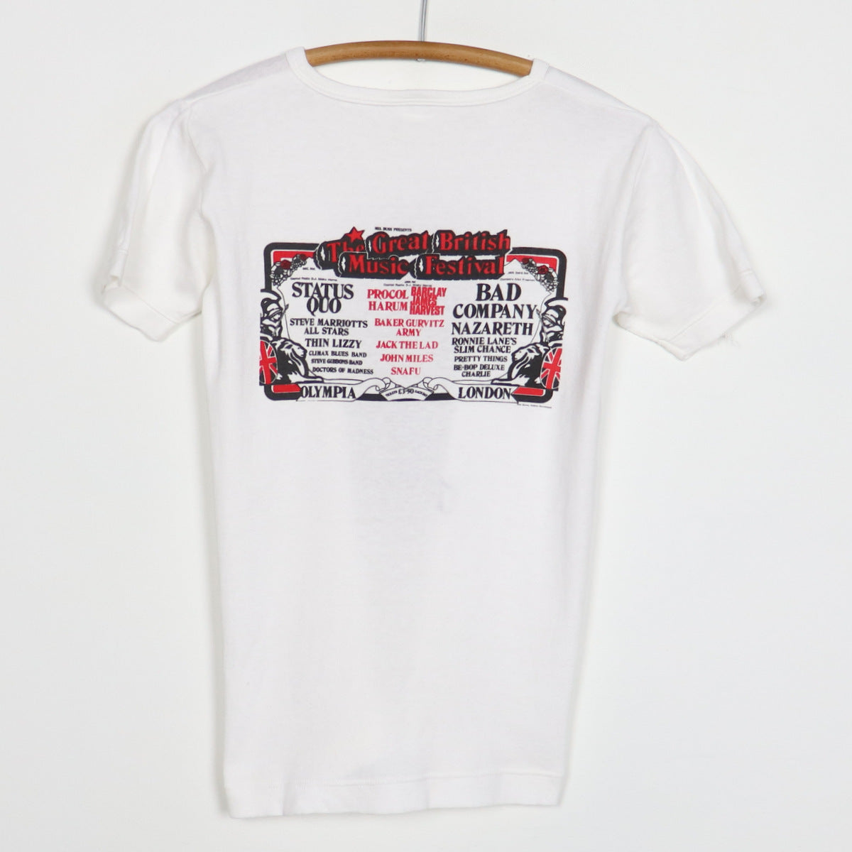 1975 Mel Bush Great British Music Festival Shirt