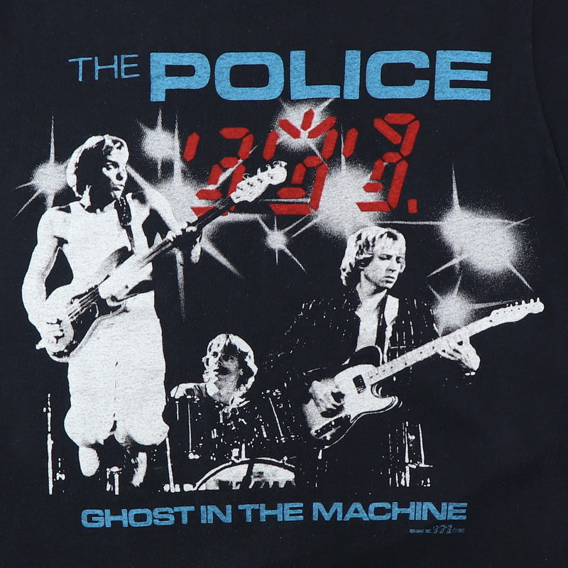 1982 The Police Ghost In The Machine North American Tour Shirt Style001