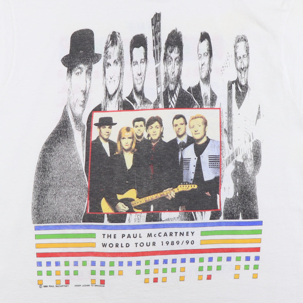 1989 Paul McCartney World Tour Shirt Style006