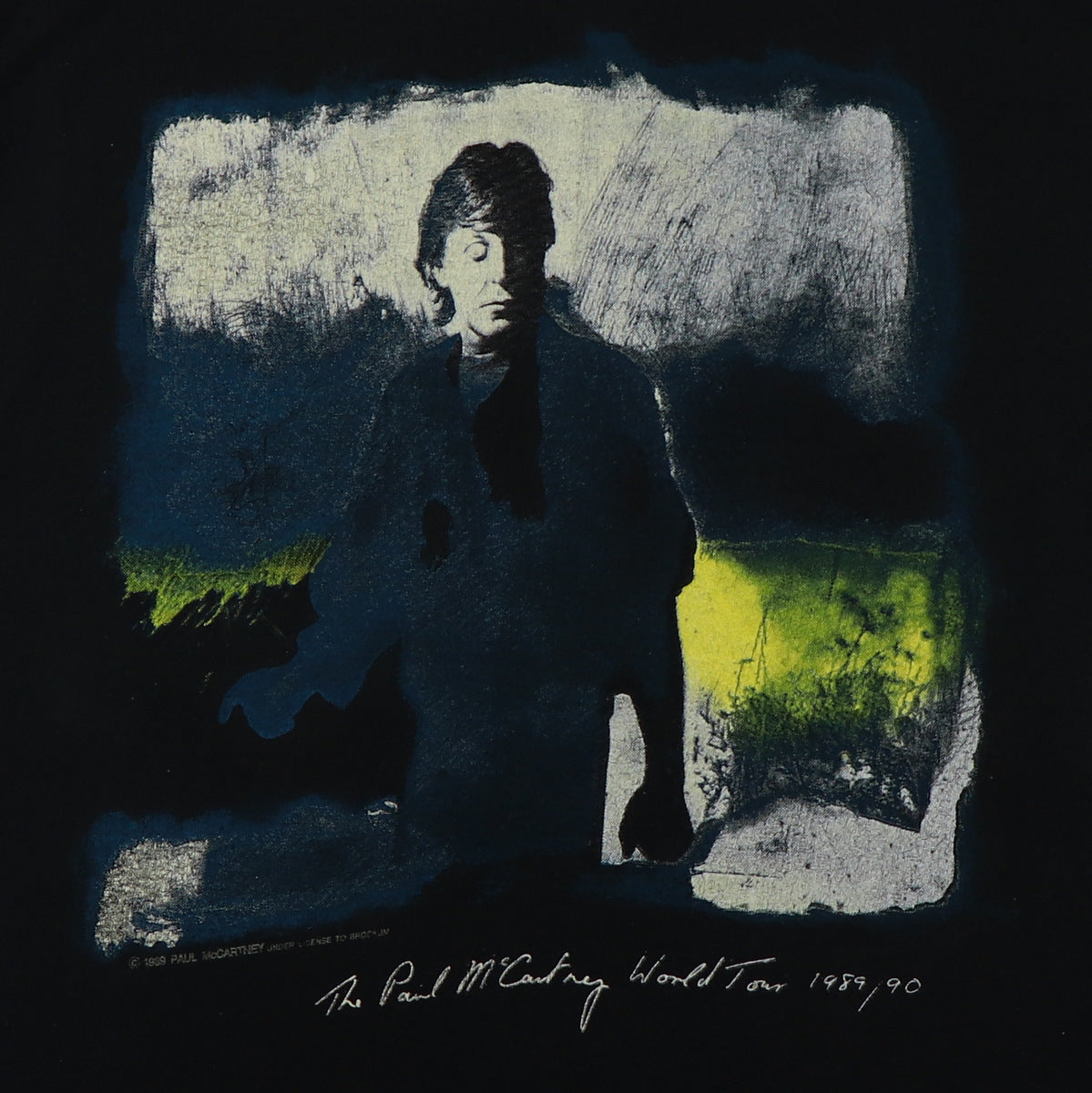 1989 Paul McCartney World Tour Shirt Style007