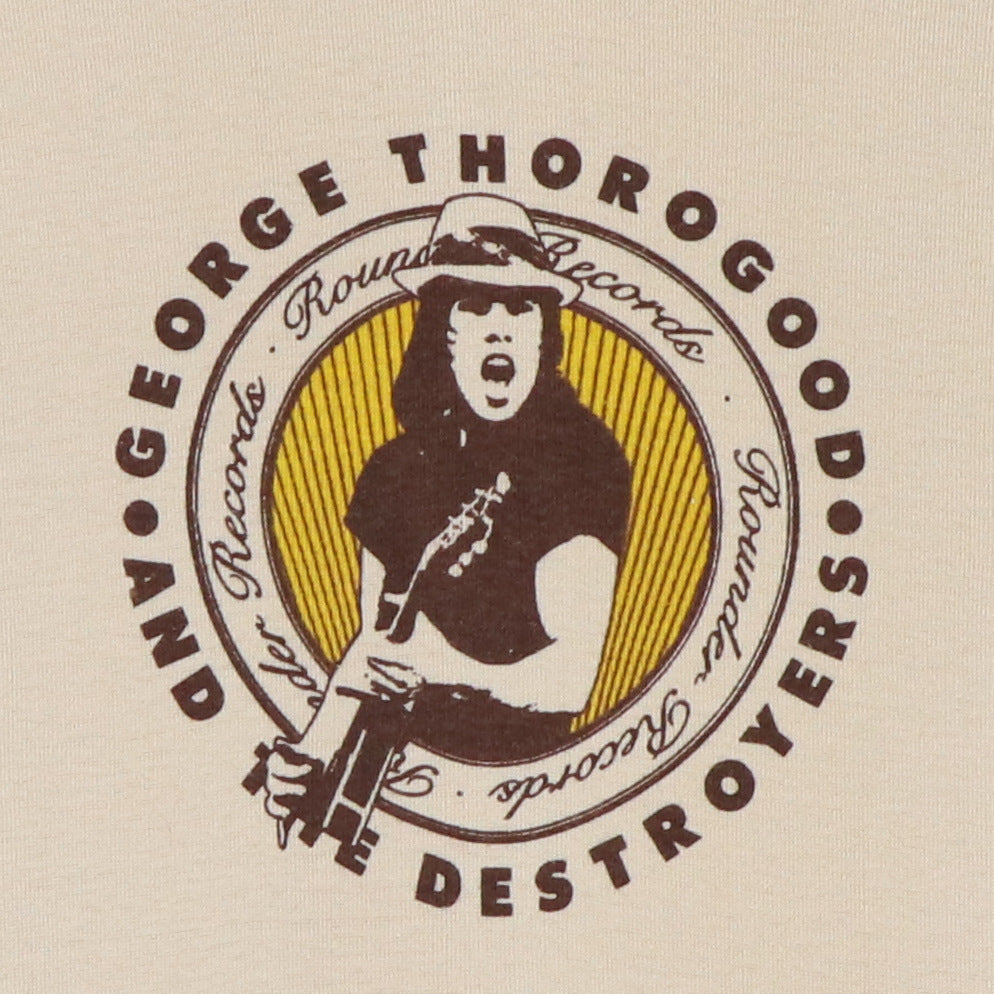 1977 George Thorogood And The Destroyers Rounder Records Shirt Style002