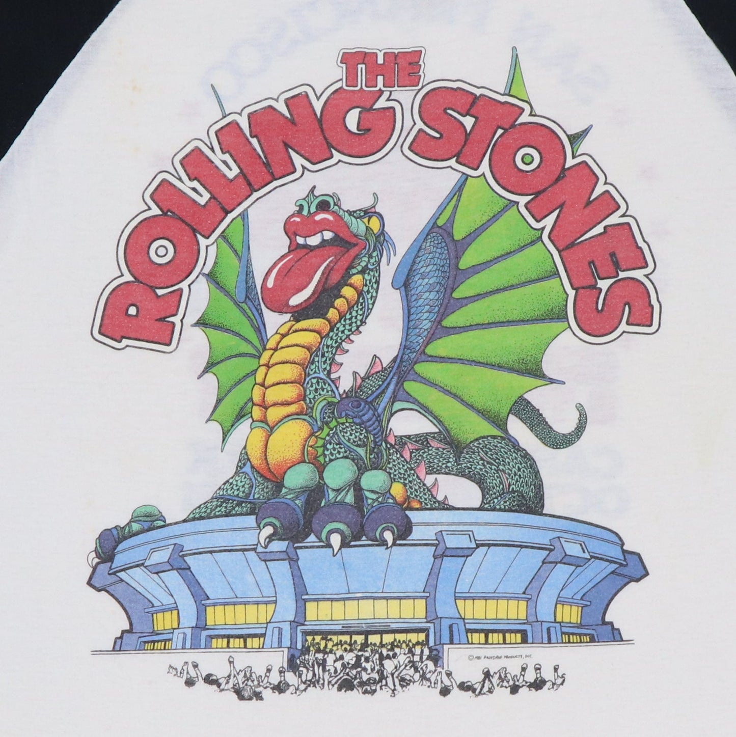1981 Rolling Stones Tour Jersey Shirt Style003