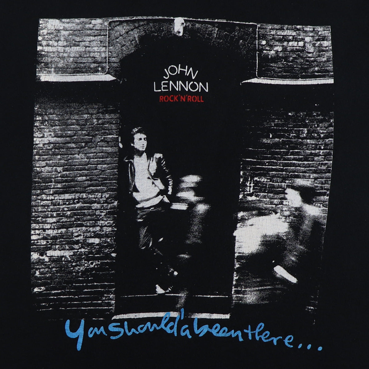 1990s John Lennon Rock N Roll You Shoulda Been There Shirt