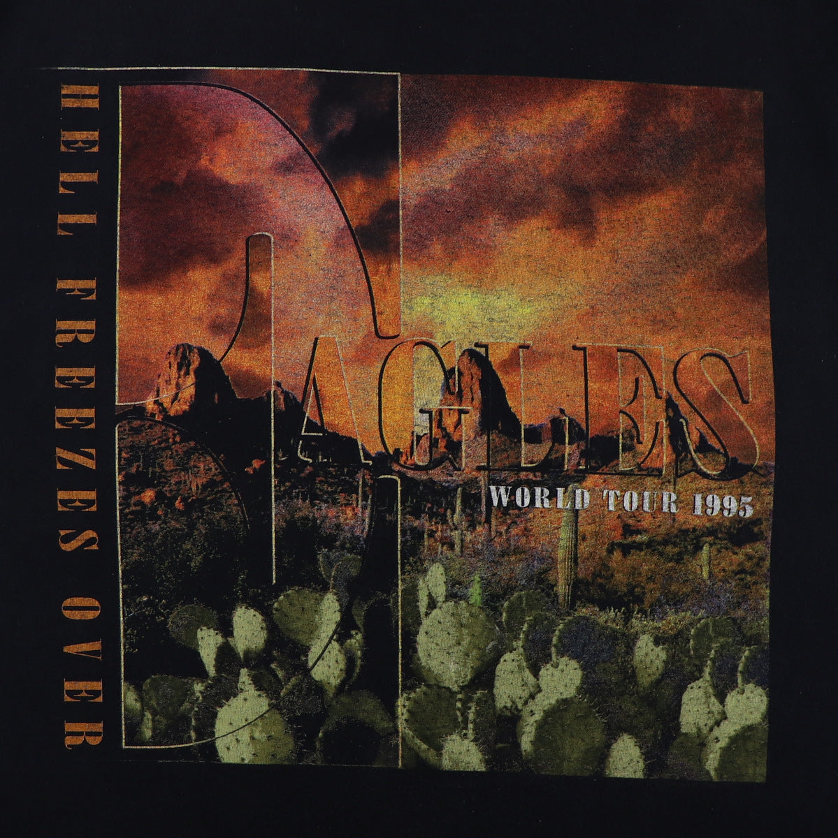 1994 Eagles Hell Freezes Over World Tour Shirt Style004
