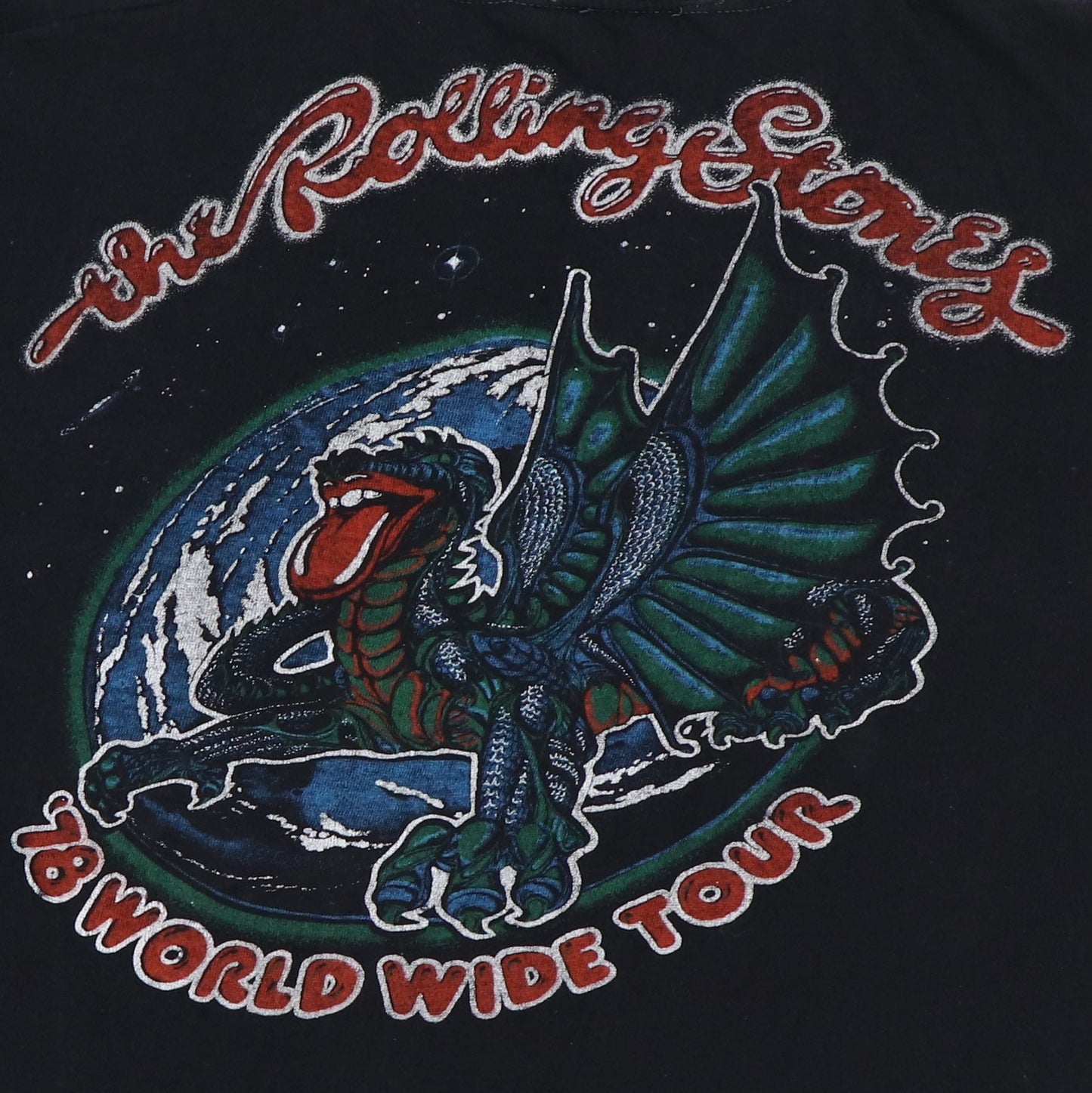 1978 Rolling Stones World Tour Shirt Style001