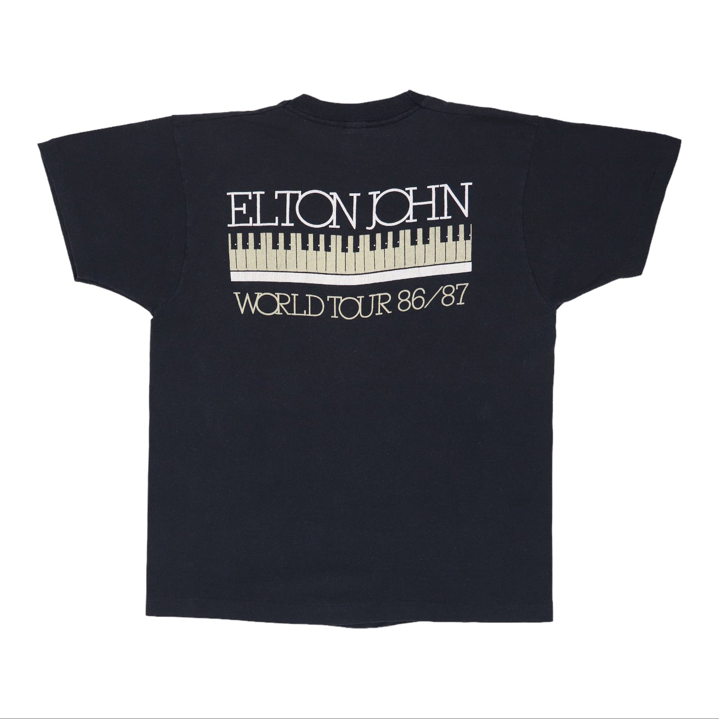 1986 Elton John World Tour Shirt Style001
