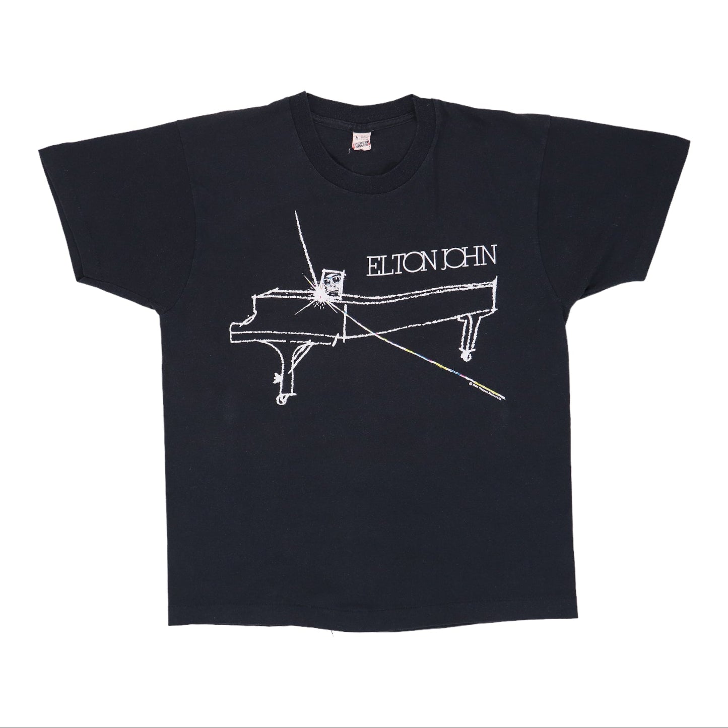 1986 Elton John World Tour Shirt Style001