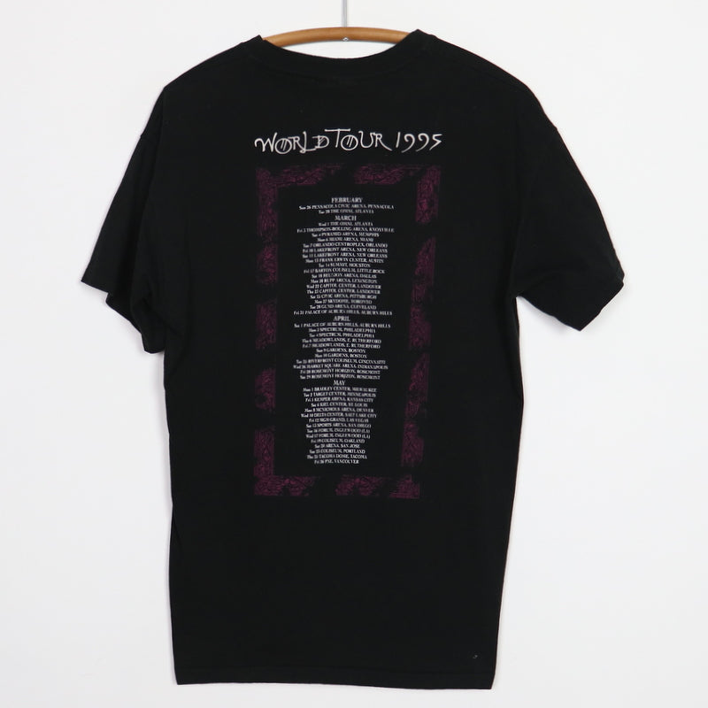 1995 Jimmy Page Robert Plant No Quarter World Tour Shirt Style001