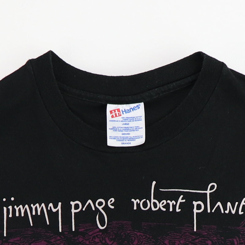 1995 Jimmy Page Robert Plant No Quarter World Tour Shirt Style001