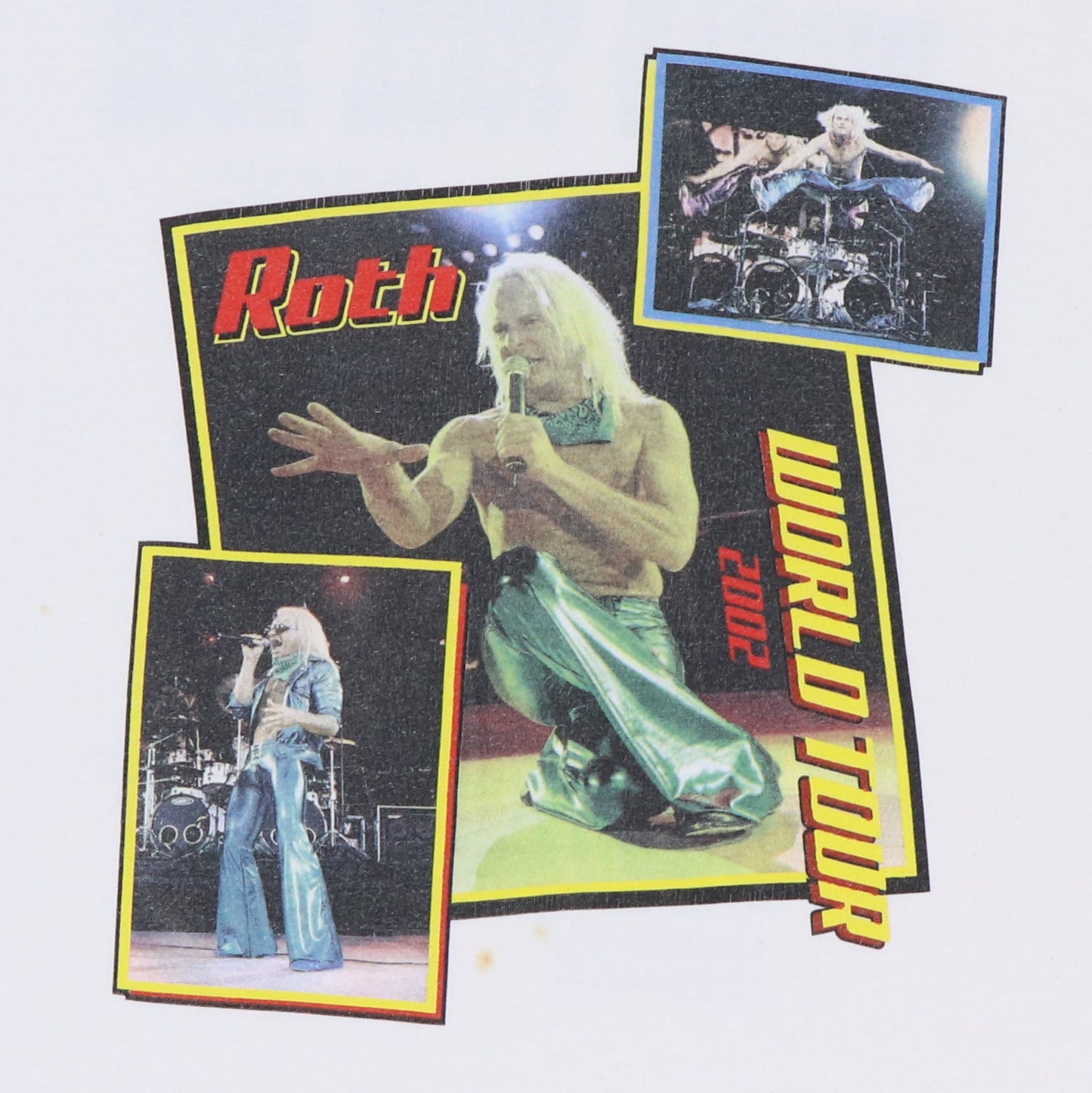 2002 David Lee Roth World Tour Shirt Style002