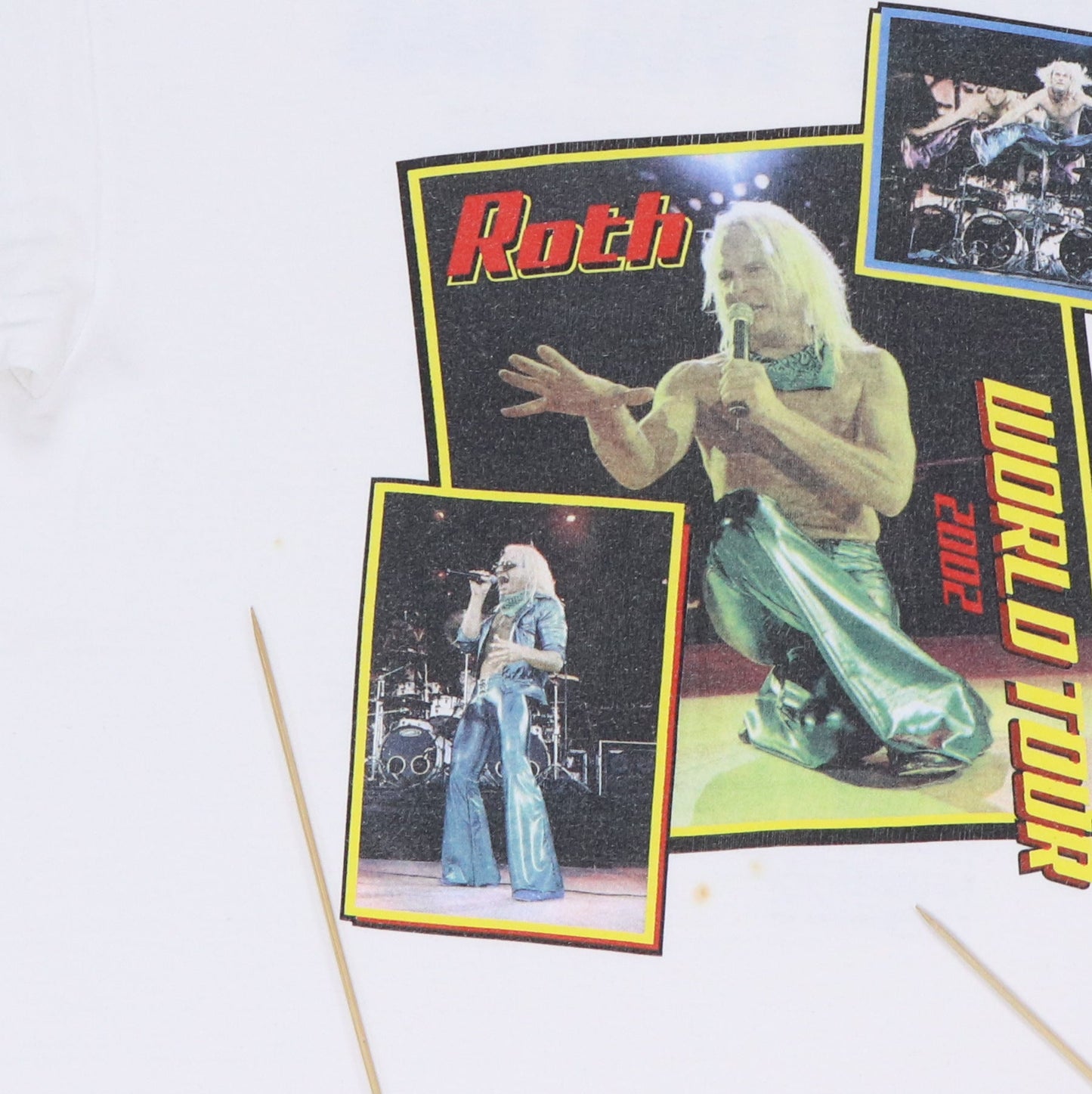 2002 David Lee Roth World Tour Shirt Style002