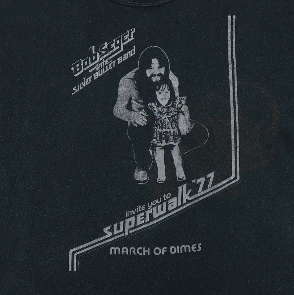 1977 Bob Seger March Of Dimes Shirt