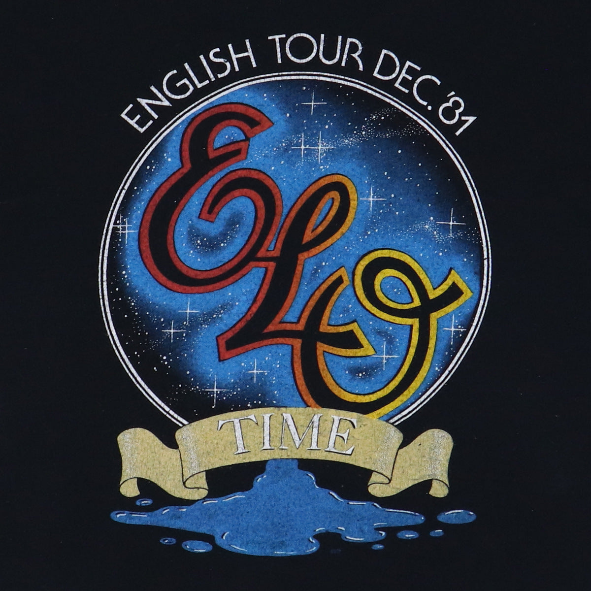 1981 Electric Light Orchestra Time Tour Shirt Style001