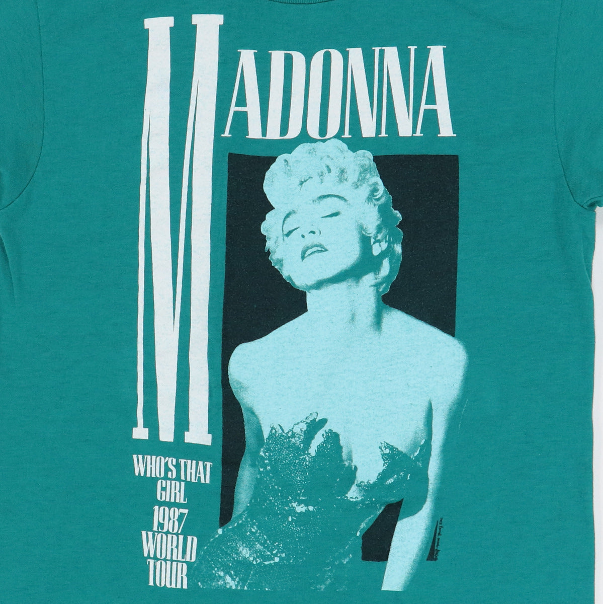 1987 Madonna Who's That Girl World Tour Shirt Style008