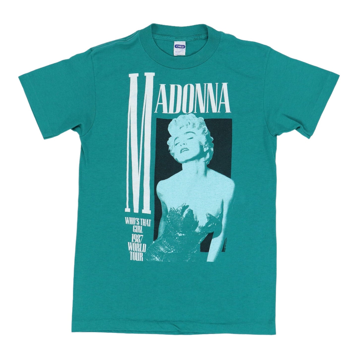 1987 Madonna Who's That Girl World Tour Shirt Style008