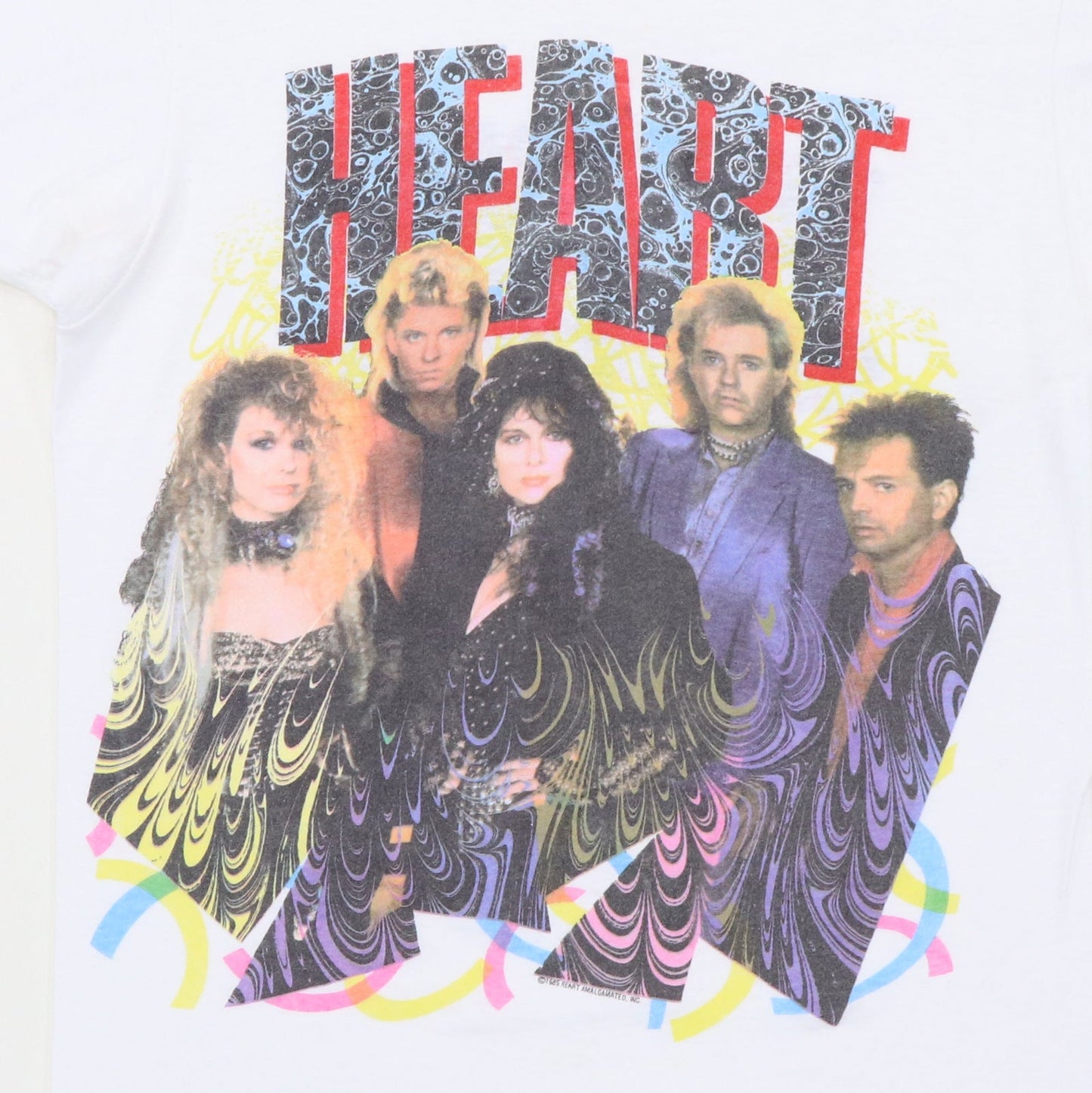 1985 Heart World Tour Shirt Style003