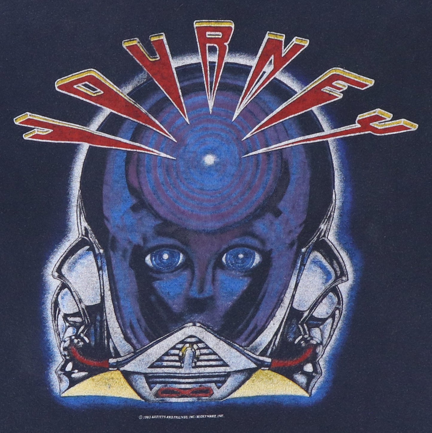1983 Journey Frontiers World Tour Shirt Style001
