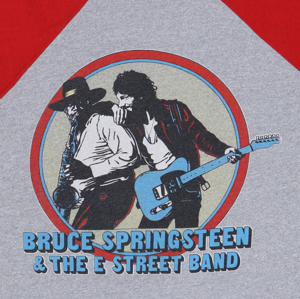 1980 Bruce Springsteen & The E Street Band World Tour Jersey Shirt Style001