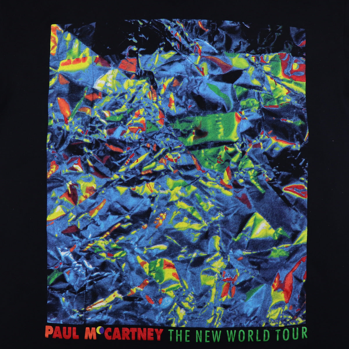 1993 Paul McCartney New World Tour Shirt Style002