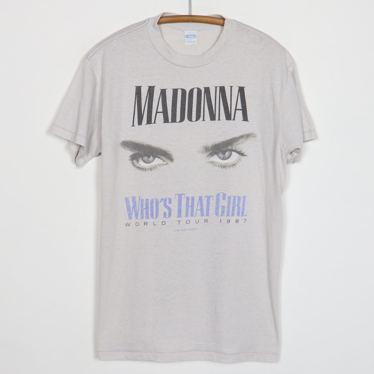 1987 Madonna Who's That Girl World Tour Shirt Style003