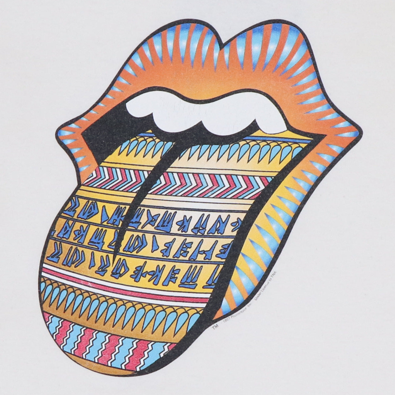 1997 Rolling Stones Bridges To Babylon Tour Shirt Style022