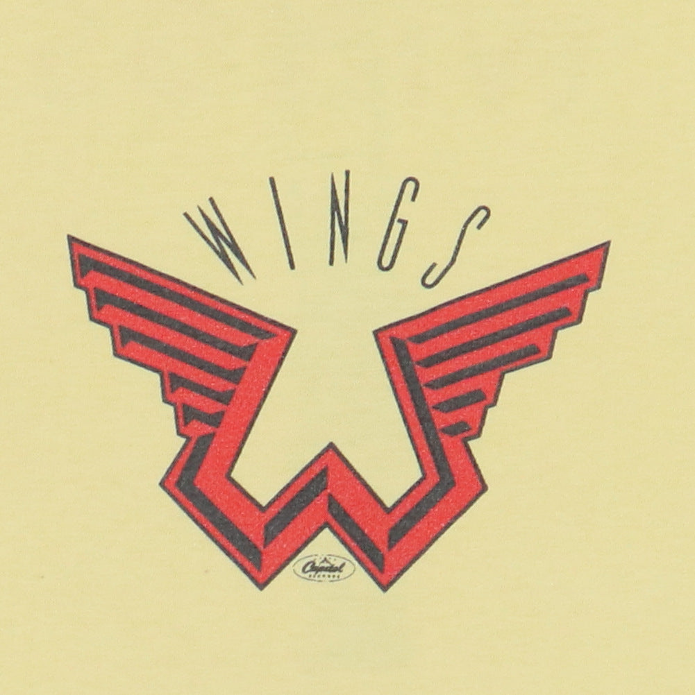 1975 Wings Capitol Records Promo Shirt Style003