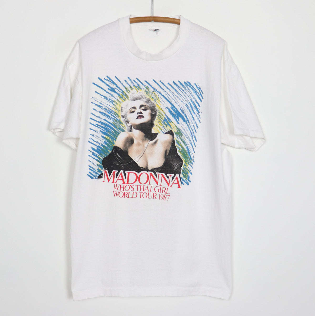 1987 Madonna Who's That Girl World Tour Shirt Style004