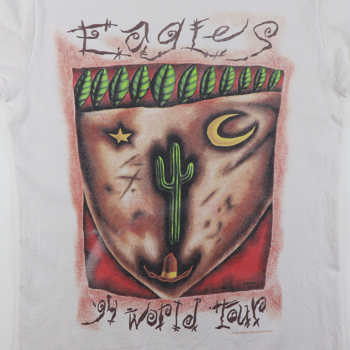 1994 Eagles Hell Freezes Over World Tour Shirt Style005