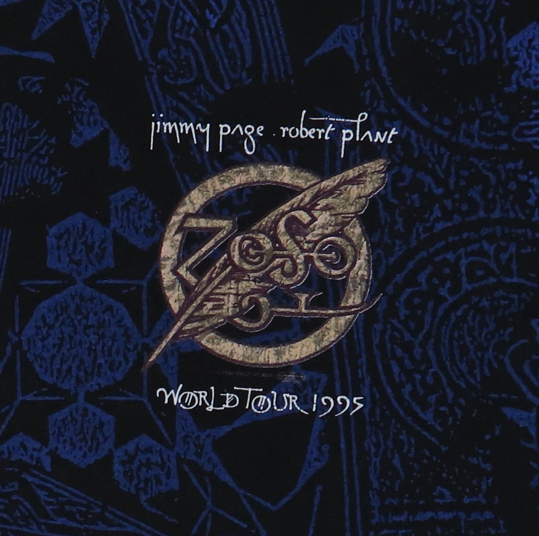 1995 Jimmy Page Robert Plant World Tour All Over Print Shirt Style001