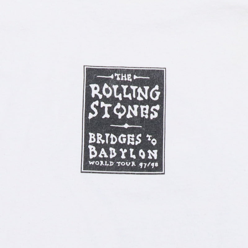 1997 Rolling Stones Bridges To Babylon Tour Shirt Style032