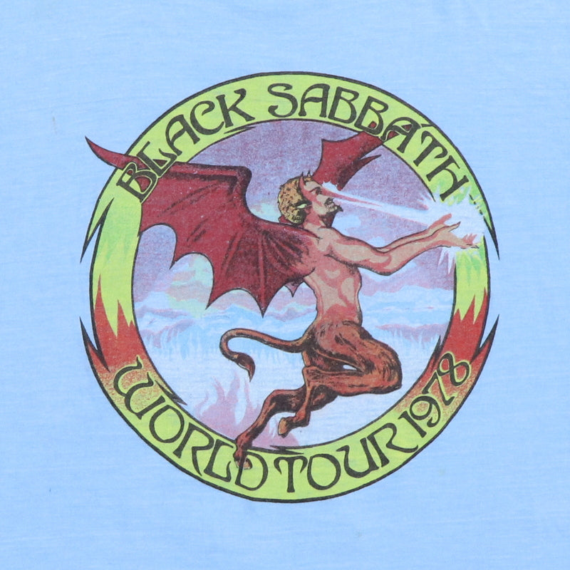 1978 Black Sabbath World Tour Shirt Style002