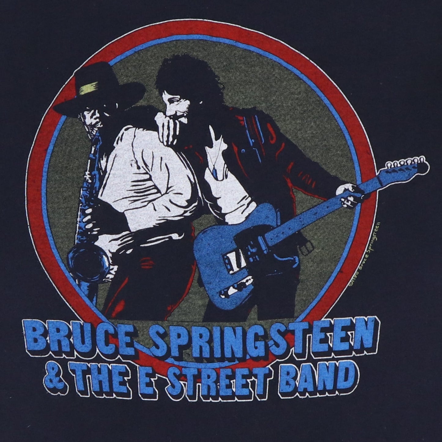1980 Bruce Springsteen Tour Shirt Style001