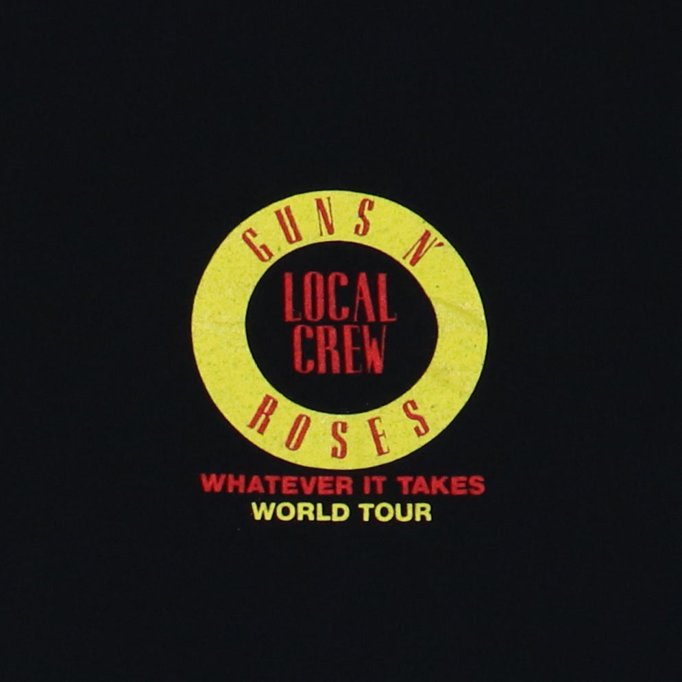 1994 Guns N Roses Whatever It Takes World Tour Crew Shirt Style002