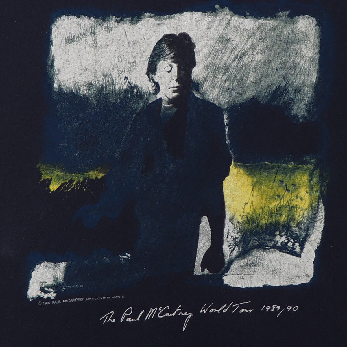 1989 Paul McCartney World Tour Shirt Style010