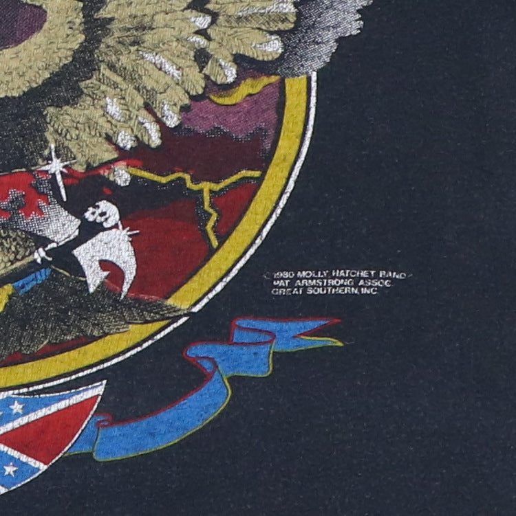 1980 Molly Hatchet Beatin The Odds World Tour Shirt Style001