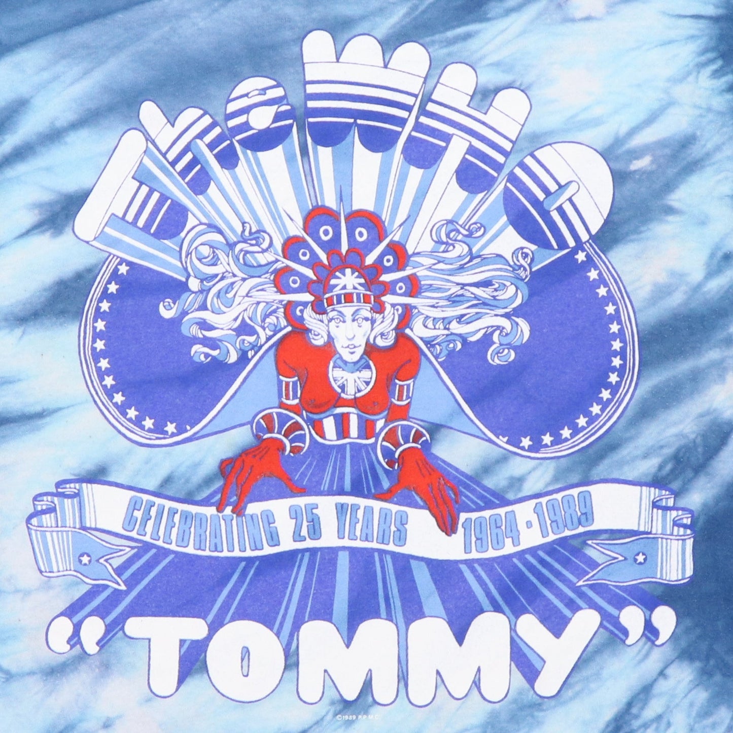 1989 The Who Tommy Tie Dye Shirt Style004