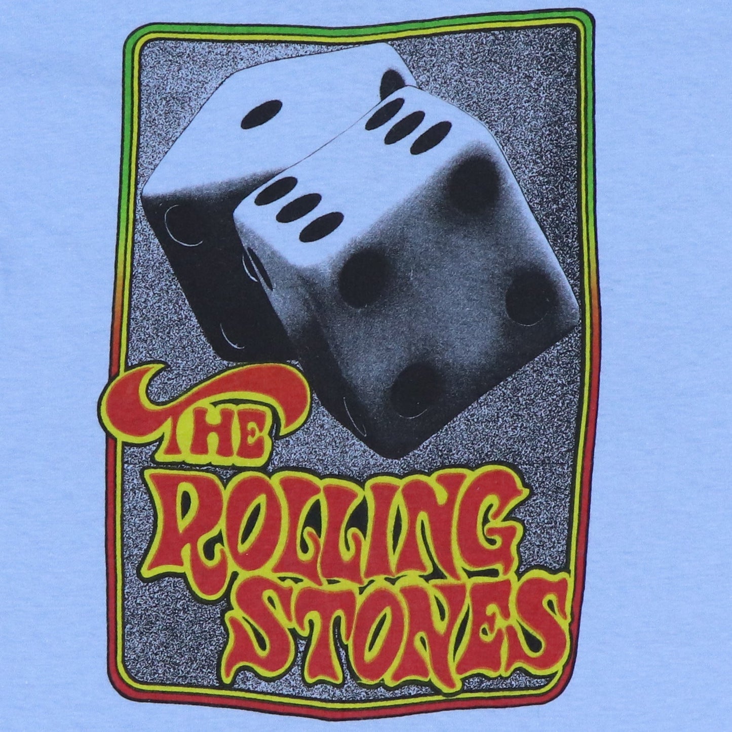 1970s Rolling Stones Tumbling Dice Shirt Style001