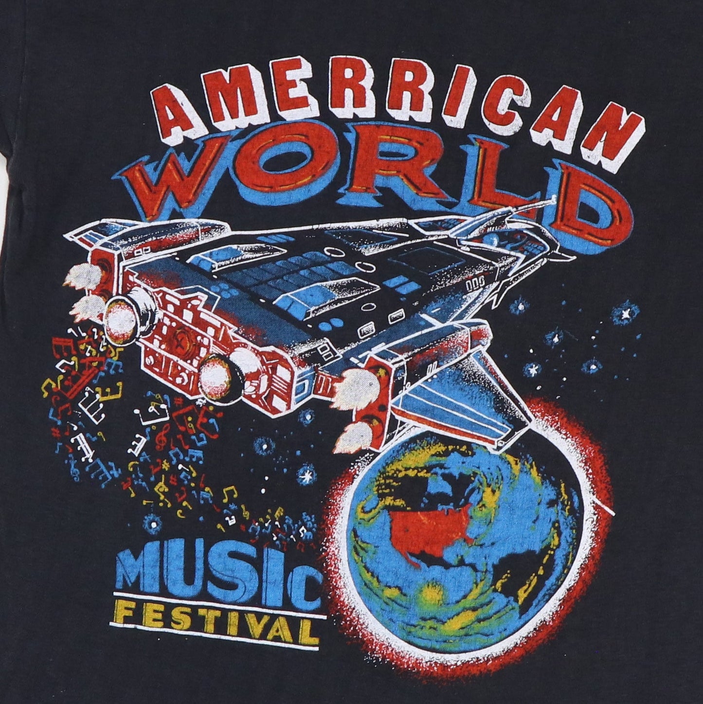 1979 Aerosmith and Cheap Trick American World Music Festival Shirt Style001
