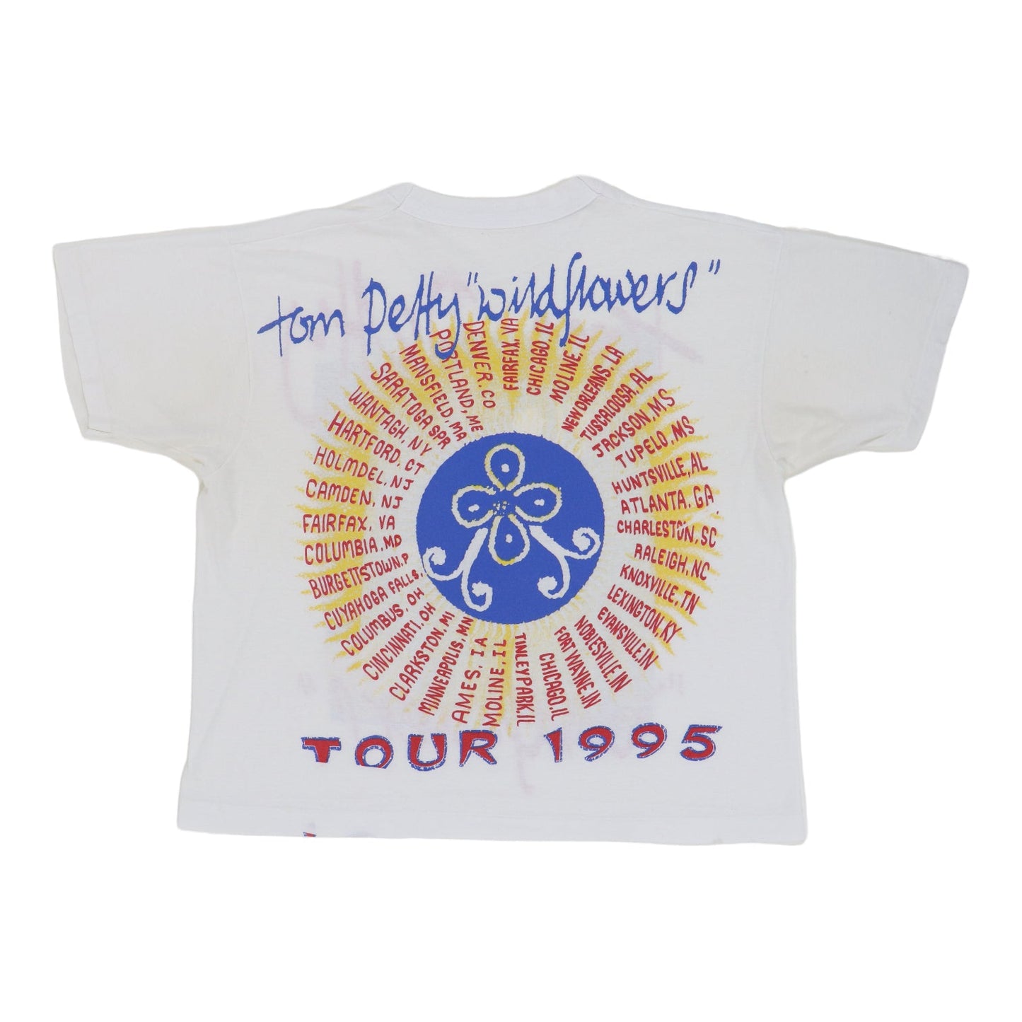 1998 Tom Petty Wildflowers Tour Shirt