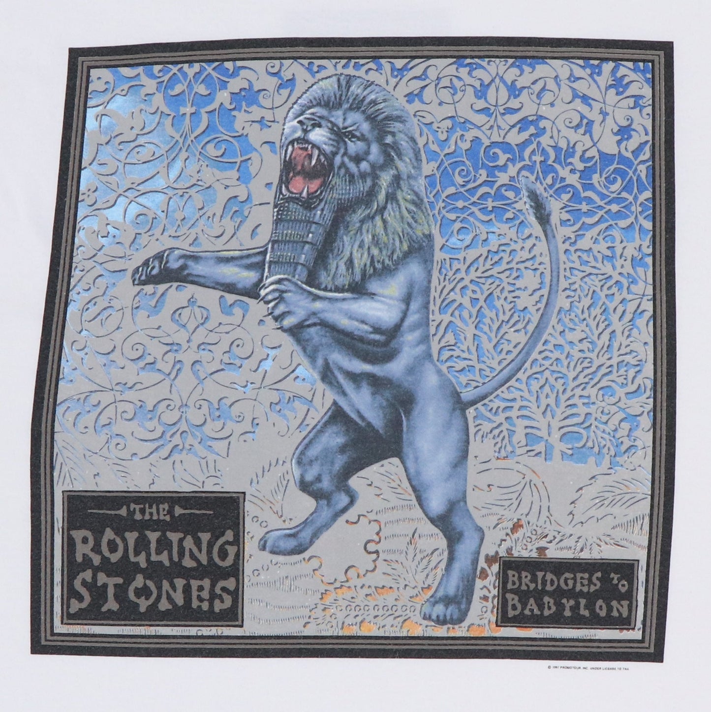 1997 Rolling Stones Bridges To Babylon Tour Shirt Style024