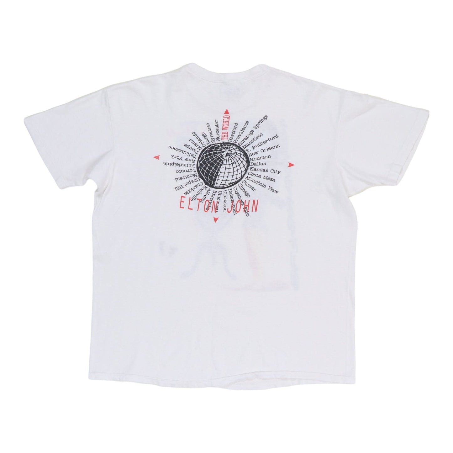 1989 Elton John The World Tour Shirt Style001
