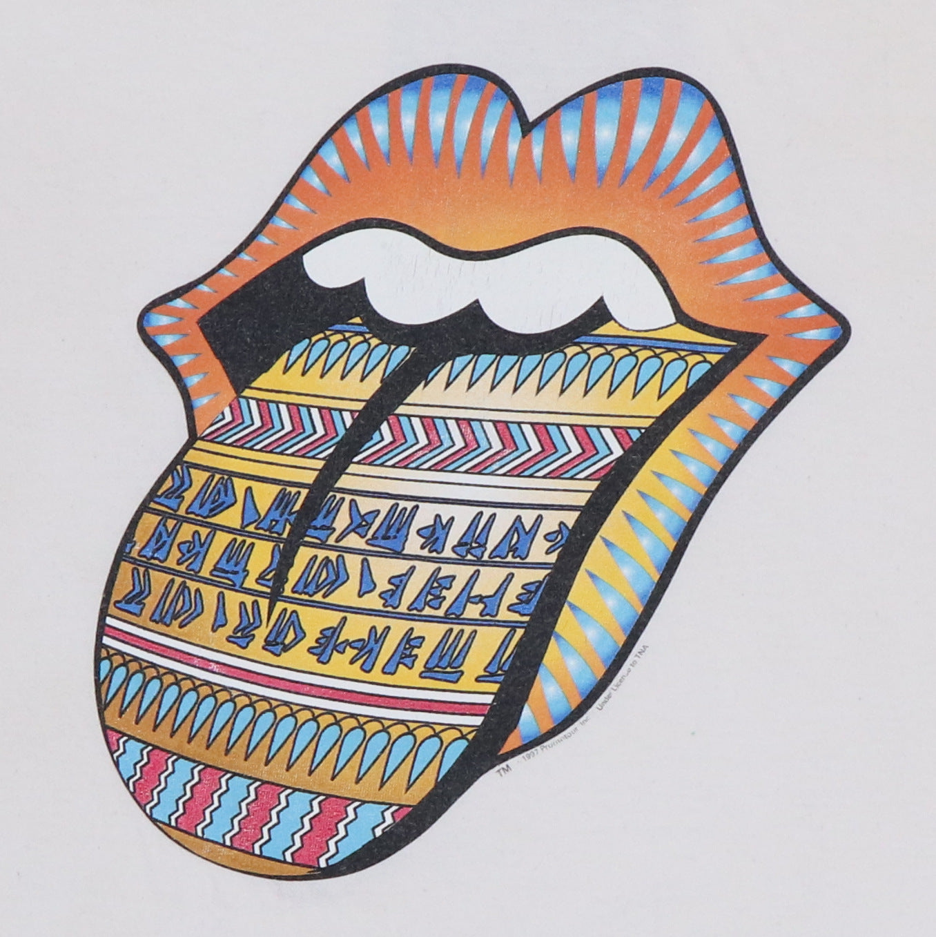 1997 Rolling Stones Bridges To Babylon Tour Shirt Style025